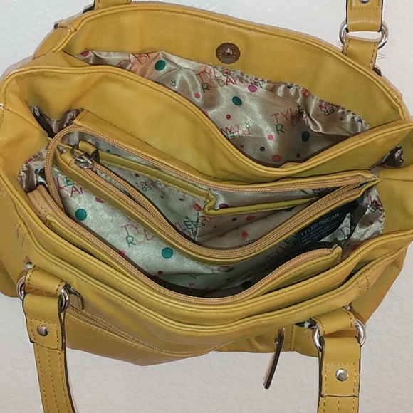 Tyler Rodan yellow purse - Picture 3 of 3